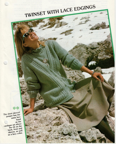 Knitting pattern copy 4991