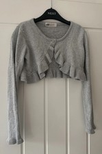Girls H&M Silver Cropped