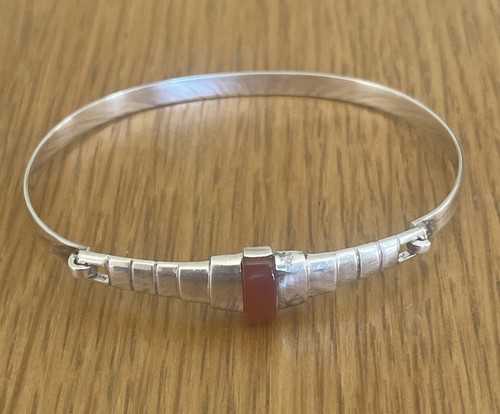 Sterling silver 925 - 925, orange/red