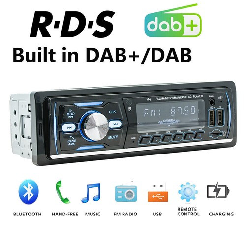 Dab single 1din - dab+, stereo