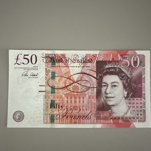 Fifty pound note - note, £50