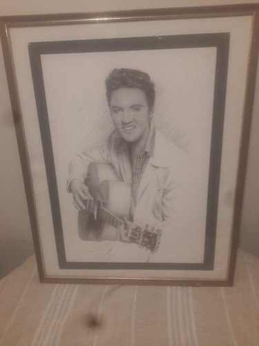 Pencil drawing elvis - of,