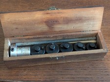 Foreign Rolex Case Back Opener Tool + Dies, Vintage Watchmaker Tool, Used