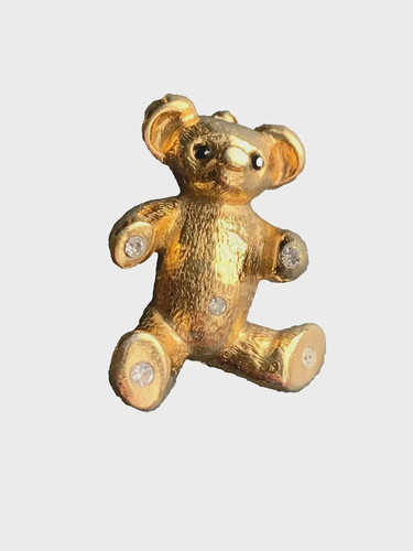 Gold colour teddy - gold,
