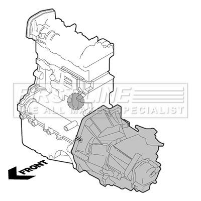 Engine mounting fits renault - mounting,