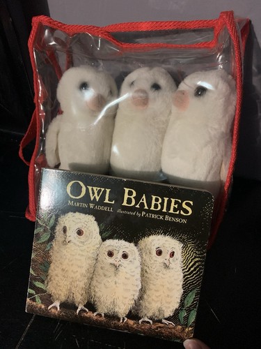 Vintage owl babies book - vintage,