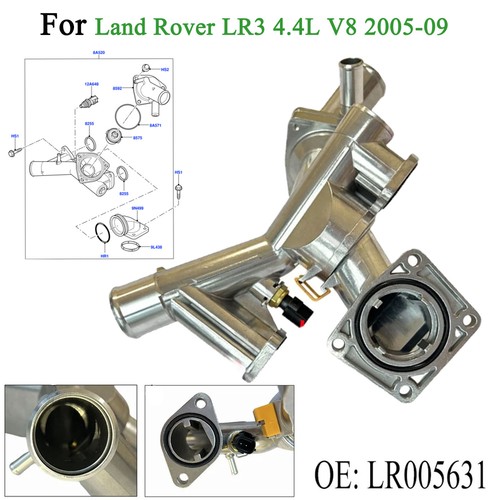 Aluminum thermostat housing - aluminum,