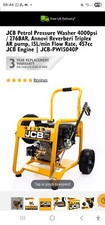 JCB pressure washer petrol
