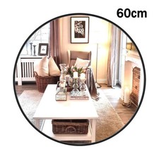 Large Round Wall Mirror Bathroom Bedroom Makeup Dressing Circle Mirror UK