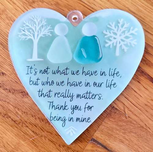Heart hanging decoration - heart,