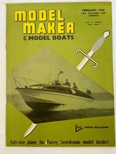 MODEL MAKER AND MODEL BOATS
