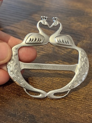 Scottish peacock bird - bird, engraved