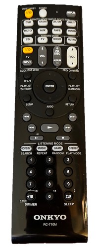 Genuine onkyo 710m remote - genuine,