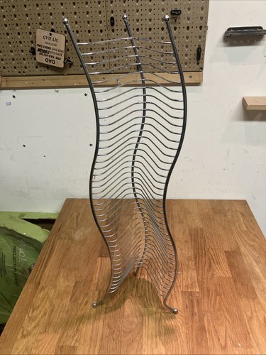 Vintage chrome wave - chrome, rack