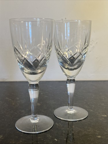 Cut crystal wine - crystal,
