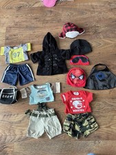 Build a Bear Boy Clothes Outfits Shirts Trousers Cap  Bundle