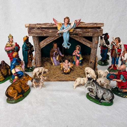 Vintage italian nativity - vintage, pc