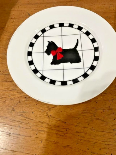 Scottish terrier dessert - scottish,
