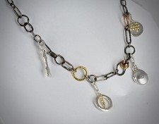Bjorg necklace 1038 oxidised - necklace,