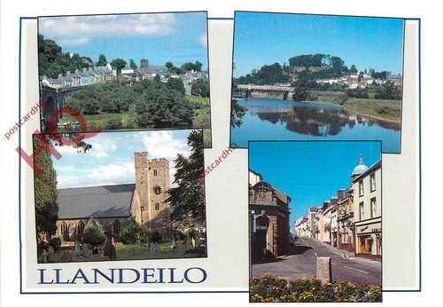 Picture postcard llandeilo - picture, postcard:;llandeilo