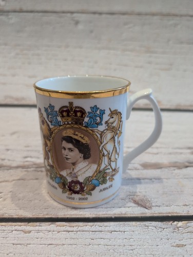 Golden jubilee collectable cup - golden,