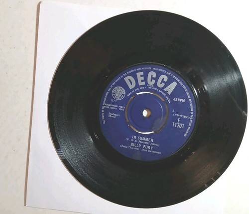 Billy fury summer 7 - billy, in