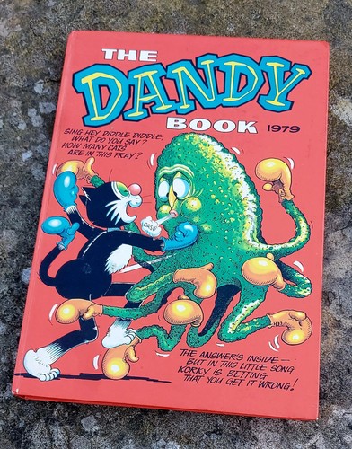 The dandy book 1979 - book, vintage