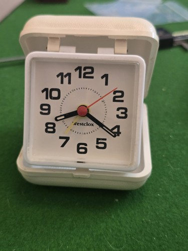 Vintage westclox travel alarm - vintage,