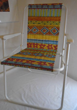 VINTAGE RETRO AZTEC PRINT 80's