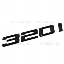 13-18 Gloss Black 320i Letter