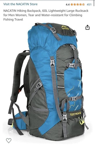 Hiking backpack 60l - hiking,