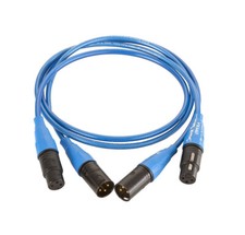 Black Rhodium Opera DCT++ CS XLR Interconnect - 50cm HiFi Cable Silver RRP £529