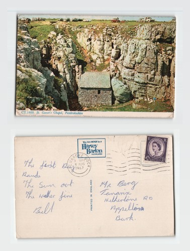 Postcard govan s chapel - govan's,