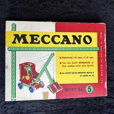 vintage meccano outfit no5