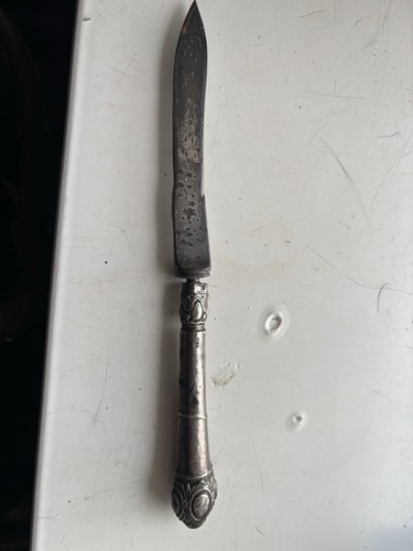 Silver hallmarked letter - silver,