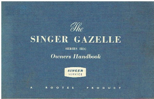 Singer gazelle series - singer,
