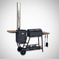 Mangal BBQ grill charcoal wood