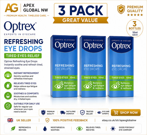 Optrex dry eye drops - 3x,