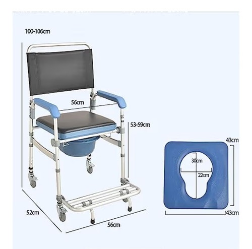 Shower chair with - shower,