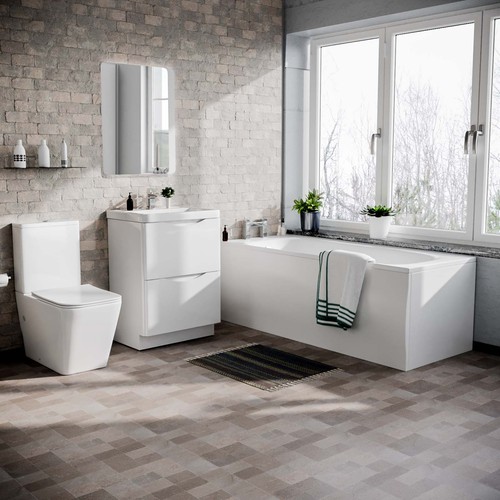 Merton 1700mm bath 600mm - merton,