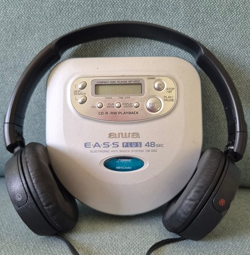 Aiwa v512 portable cd - aiwa,