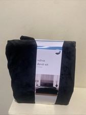Homestore Black Velvet Duvet