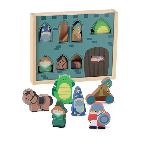 Vilac wooden castle story - vilac,