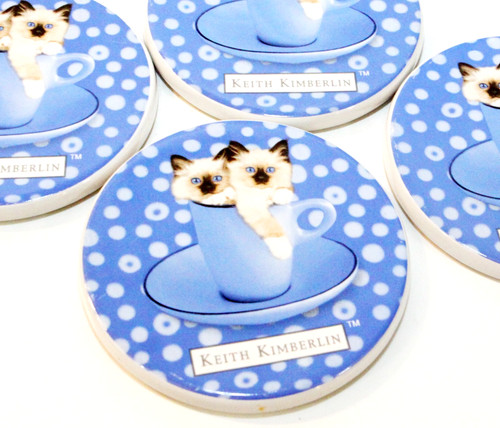 Keith kimberlin cats coasters - keith,