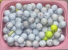 60 ASSORTED PICK UP GOLF BALLS GRADE C