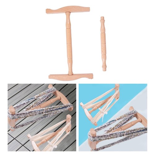 Wood niddy noddy - noddy, portable