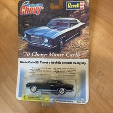 Revell 70 Chevy Monte Carlo SS - Rare And Boxed - 1.64 Scale