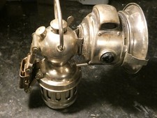 VINTAGE MILLER MONARCH  CARBIDE BRASS BICYCLE BIKE LAMP LIGHT