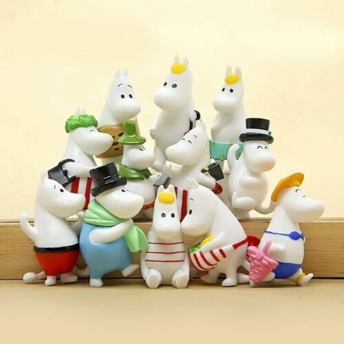 12pcs moomin valley figure - 12pcs,