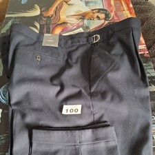 mens trousers 1950s/40s Style Retro Rockabilly Swing Ww2 Elvis Jive Era W42L29